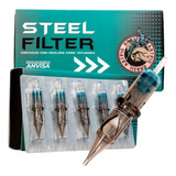 Caixa Cartucho Artpig Steel Filter Traço E Pintura 20 Un
