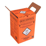 Caixa Coletora Material Perfurocortante 3l Laranja Tóxico