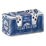 Caixa Com 12 Baralhos Texas Holdem