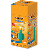 Caixa Com 72 Bic Lapis Preto Com Borracha