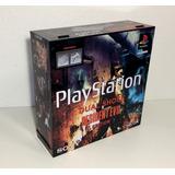 Caixa Com Divisoria Playstation 1 Fat Residente Evil De Mdf