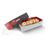 Caixa Combinado Sushi Hot Japonês Oriental P 100 Unid