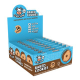 Caixa Cookies Chocolate Meio Amargo Zero