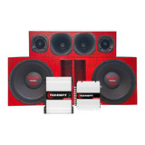 Caixa Corneteira 2 Alto Falante 700 Ultravox Módulos Taramps