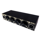 Caixa Corneteira Corneta 4 Drivers 2 Super Tweeter Detoner