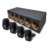Caixa Corneteira Mdf P 4 Driver 2 Tweeter 4 Cones Curto