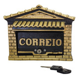 Caixa Correio Abertura Na Frente C Chave P Embutir Parede