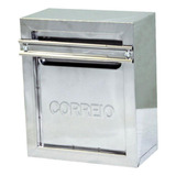 Caixa Correio Cartas Popular 30 Inox Para Grade 13x25x30cm