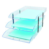 Caixa Correspondência Articulável Bandejas Tripla Cristal