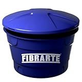 Caixa D água Tampa Aberta 500 Litros Azul