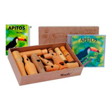 Caixa De 9 Apitos De Aves Silvestres Tampa Cd