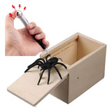 Caixa De Assustar Com Aranha Escondida