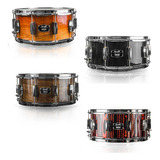 Caixa De Bateria Madeira Artesanic 14 X 6 5 Torelli Tcm65 Cor Do Casco Degrade