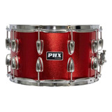 Caixa De Bateria Pvc 14x8 Phx 10 Afin Canoa Dupla Vermelho