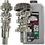 Caixa De Câmbio Marcha Completo ML125 Today125 CG125 Titan Fan 1977 A 1999 Com óleo