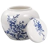 Caixa De Chá De Porcelana Azul E Branca Pote De Vasos Azuis Para Flores Vasos Antigos Para Flores Chaleira Azul Açucareiro Jarro De Chá Solto Comida Cubo De Açúcar Cerâmica Viagem