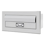 Caixa De Correio Carta Em Inox 20cm De Profundidade