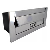 Caixa De Correio Hd Inox Modelo Carta Preto Fosco 29x14 Cm