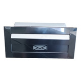 Caixa De Correio Inox 14cm Profundidade Linha Plus Embutir