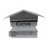 Caixa De Correios Cartas Portão Galvanizada