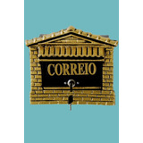 Caixa De Correios E Correspondência Para Embutir Muro Parede Colonial Alumínio Fundido Modelo 2 Frontal