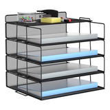 Caixa De Correspondência De Mesa Empilhável Metal Kit Com 2p