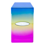 Caixa De Deck Ultra Pro Satin Tower Arco-íris De Alto Brilho