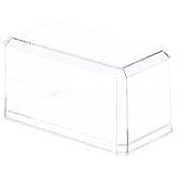Caixa De Exibição De Acrílico Transparente Pioneer Plastics Para Carros Em Escala 1-64- 9 X 4-4 X 4-1 Cm