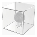 Caixa De Exposição Acrílico Bola De Golfe 9x9x9cm