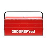 Caixa De Ferramenta Sanfonada 5 Gavetas 50cm Gedore Red R20600173