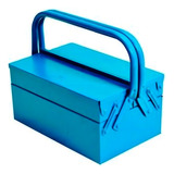 Caixa De Ferramentas Fercar 03s Metal 20cm X 30cm X 17cm Cor Azul