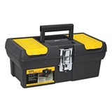 Caixa De Ferramentas Millenium 12 5 Stanley Modelo 013013s Caixa Fabricada Em Polipropileno Com Fechos Em Metal Niquelado E Bandeja Organizadora Capacidade De 50kg