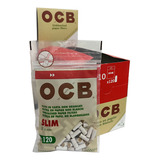 Caixa De Filtro Ocb Ecológico Biodegradável 6 Mm 10 Bag Slim