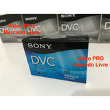 Caixa De Fitas Mini Dv Sony Com 05 Fitas Cada