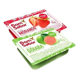 Caixa De Geléia Bom Sabor Morango goiaba 15g Com 144 Sachês