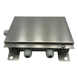 Caixa De Junção Inox Com Placa 4 Células