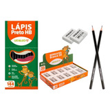 Caixa De Lápis Preto 2hb Caixa De Borracha Branca Atacado