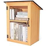 Caixa De Livros Para Biblioteca Ao Ar Livre Caixa Dupla Gratuita Para Troca De Livros Ao Ar Livre Pequeno Armário De Madeira Com Prateleira Para Bricolage Comunidade De Bairros E Escolas