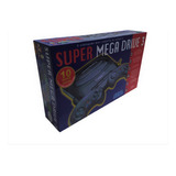 Caixa De Madeira Mdf Super Mega Drive 3   10 Jogos