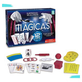 Caixa De Magicas Com 12 Truques Brinquedo Infantil Divertido