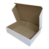 Caixa De Papelão Branca 40x30x10cm Kit