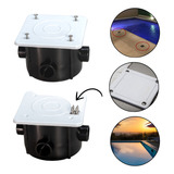 Caixa De Passagem Led Refletor Iluminação Piscina Fio Tampa