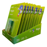 Caixa De Pilhas Alcalina Elgin Energy Aaa 10 Cartelas C 2 Un