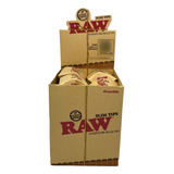 Caixa De Piteira Raw Slim Tips Pré enrolado