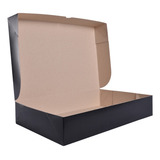 Caixa De Presente Preta R0 19x12x4 Com 20 Unidades