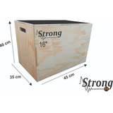Caixa De Salto 16 Personalizado 40x45x35 Com Sua Logo Strongfit
