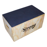 Caixa De Salto Strongfit 3 Em 1 Resistente 150kg