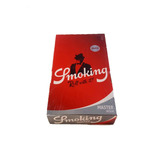 Caixa De Seda Smoking Prata 1 1 4 Pequena Original Cx C25 