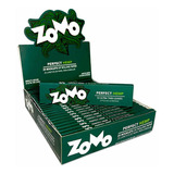 Caixa De Seda Zomo Perfect Hemp King Size C 25 100 Orgânico Model Caixa Zomo Perfect Hemp King Size caixa Verde