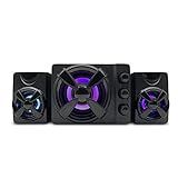 Caixa De Som 2 1 Gamer 30W RMS RGB Multi SP952